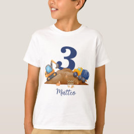 Personlig med namn&nummer, födelsedagstjuvel t shirt