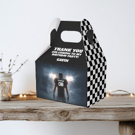 Personlig med Namn Retro-fotboll Party Presentaskar