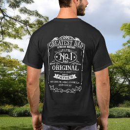 Personlig med Namn, Underbarare Pappa-gåva T Shirt