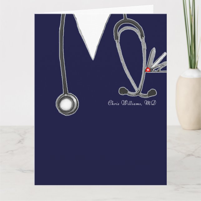 Personlig Medical School Studenten Card Kort (Framsida)