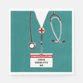 Personlig Medical School Studentfest Napki Pappersservett