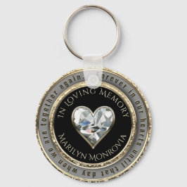 Personlig Memorial Nyckelring