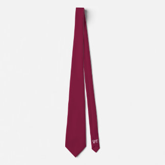 Personlig Merlot Bröllop Groom Halsduk Slips