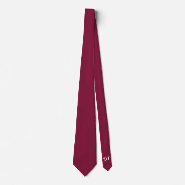 Personlig Merlot Bröllop Groom  Halsduk Slips (Framsida)