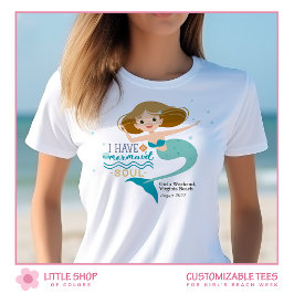 Personlig Mermaid Soul Tjejvecka T Shirt