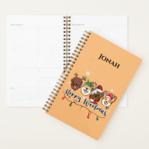 Personlig Merry Woofmas Typografi Planerare