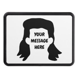 Personlig Message Funny Mullet Illustration Dragkroksskydd