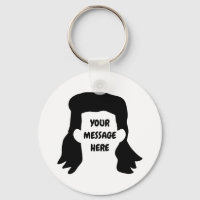 Personlig Message Funny Mullet Illustration