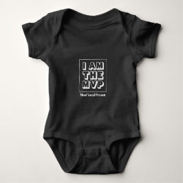 Personlig mest Vocal MVP Boy Baby Bodykostym T Shirt
