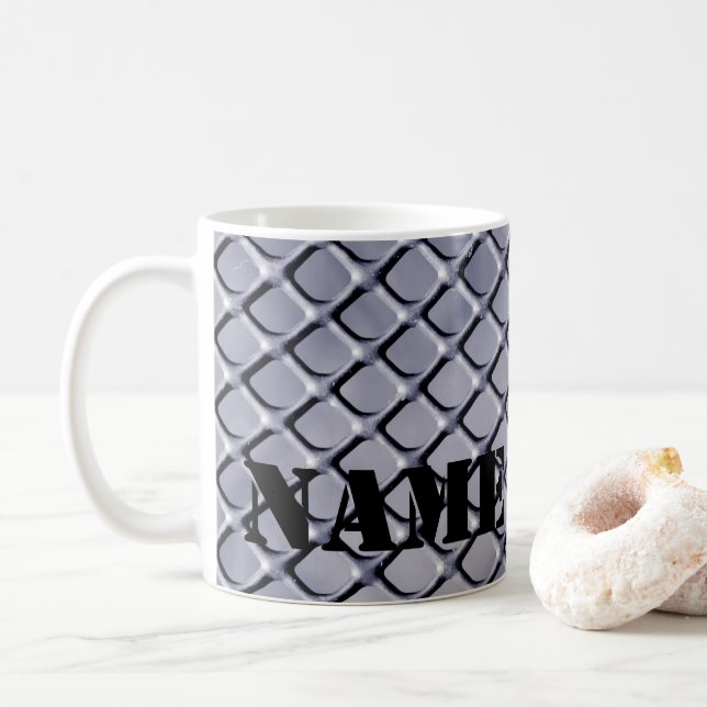 Personlig Metall Metalic Design Coffee Mugg (Med munk)