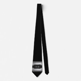 Personlig Metall-titta med kedjor Slips