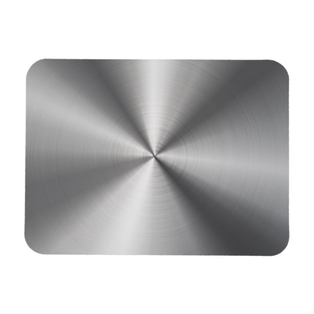 Personlig Metallic Radial Struktur Magnet (Horisontell)