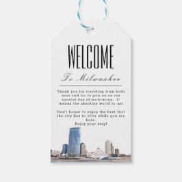 Personlig Milwaukee Välkommen Gift Märkre Presentetikett