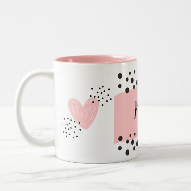 Personlig Mimi Coffee Mugg (Vänster)