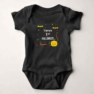 Personlig Min första Halloween Baby Bodykostym T Shirt