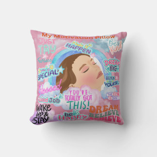 Personlig Min motivation Kudde