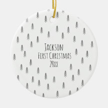 Personlig minimalisisk Boho-barnprydnad