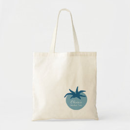 Personlig Minimalistisk Botanisk Tomatmarknad Tygkasse