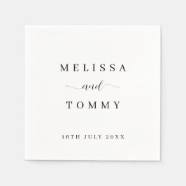 Personlig Minimalistisk enkel Stil-Elegant Pappersservett