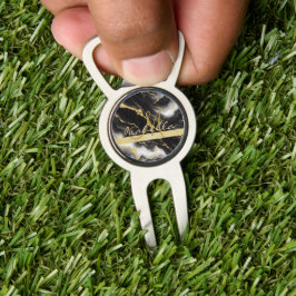 Personlig - minimalistisk modern marmor i svart Gu