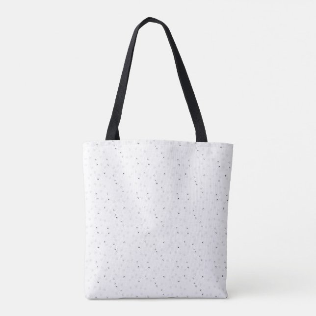 Personlig minimalistisk vardagstösska tygkasse (Baksida)