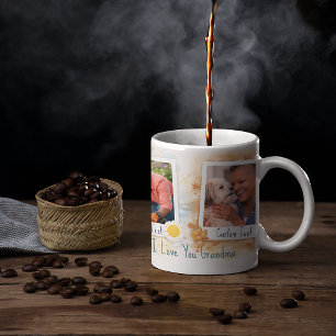 Personlig Minnen från Farmor Säsongsbetonad Foto Espressomugg
