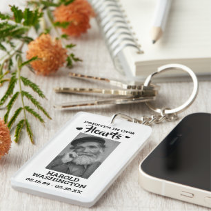 Personlig minnesbild med namn