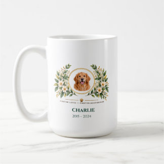 Personlig minnesmugg för husdjur, anpassad bild på kaffemugg