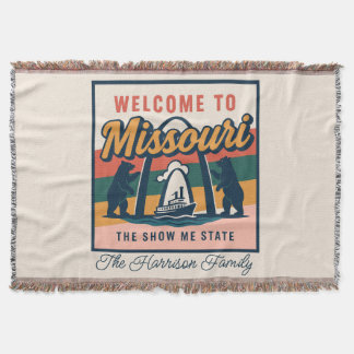 Personlig Missouri Kastfilt Filt