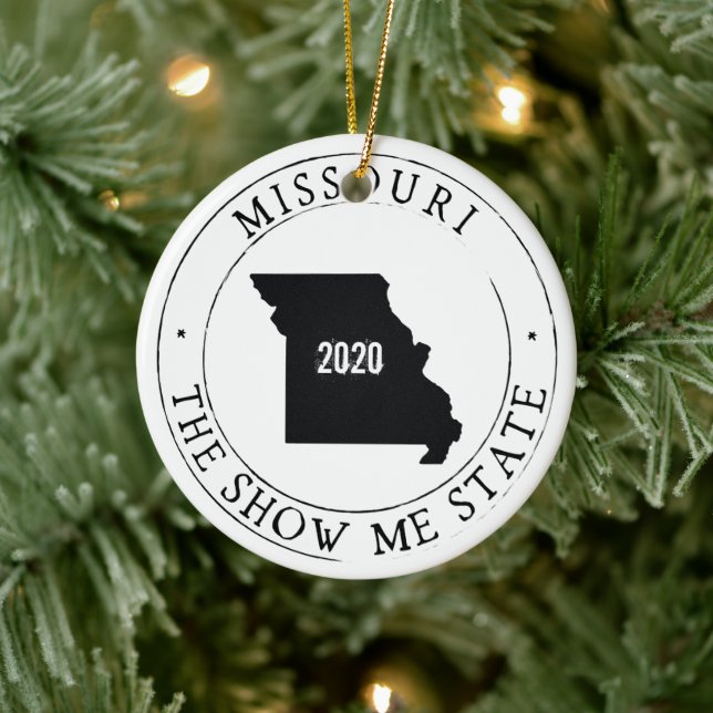 Personlig Missouri Ornament (Träd)