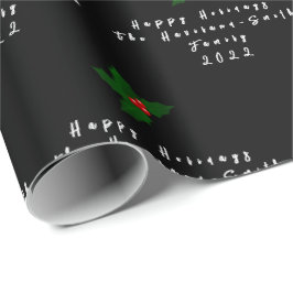 Personlig Mistletoe Gift Wrap HAMbyWG Presentpapper