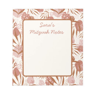 Personlig Mitzvah Notes Anteckningsblock