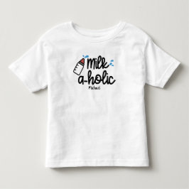 Personlig mjölk aholic rolig t shirt