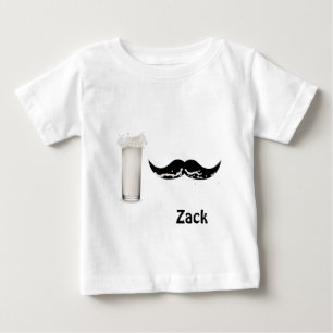 Personlig Mjölk Mustache T Shirt