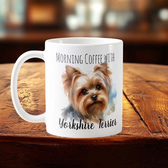 Personlig mjuk Yorkshire Terrier-mugg från Browns Kaffemugg (Skapare uppladdad)