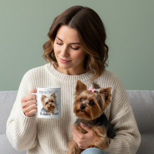 Personlig mjuk Yorkshire Terrier-mugg från Browns Kaffemugg