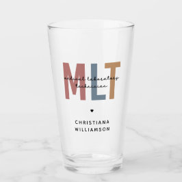 Personlig MLT Medicinsk laboratorietekniker Glaskopp