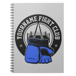 Personlig MMA Klubb för gemensam martialkonst Anteckningsbok