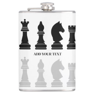 Personlig Modern Chess Biet-spel Fickplunta