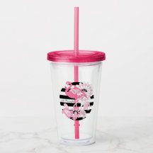 Personlig Modern Chic Tropisk Rosa Flamingo