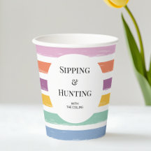 Personlig Modern Colorful Påskägg Hunt Party