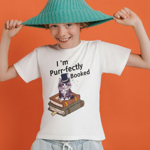 Personlig Modern Coola Kids Pet Cat Animal Text T Shirt