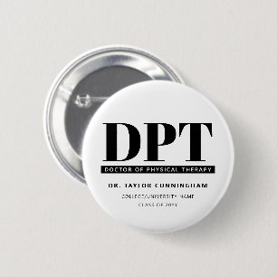 Personlig Modern DPT Doktor of Physical Therapy Knapp