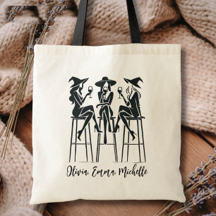 Personlig, modern, Elegant Witches Vin Natten Tygkasse