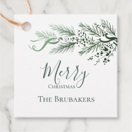 Personlig Modern Enkel julklapp för storhet Gåvor Etiketter