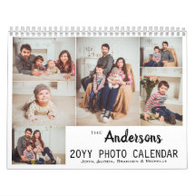Personlig Modern Family Photo Collage