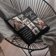 Personlig Modern Farfar | 6 Foto Kuddvar