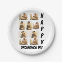 Personlig Modern Groundhog Day 9 Fotokollage