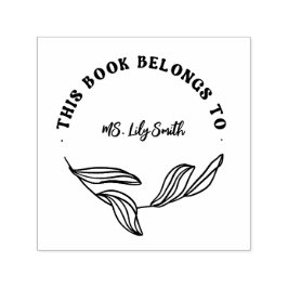 Personlig modern i Bok-Tillhöret till lärare Självfärgande Stämpel