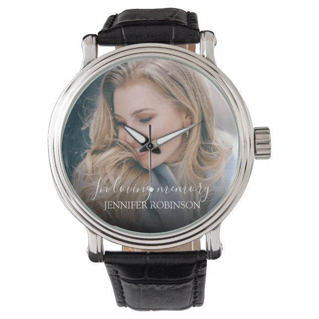 Personlig Modern i Loving Memory | Memorial Armbandsur (Framsida)
